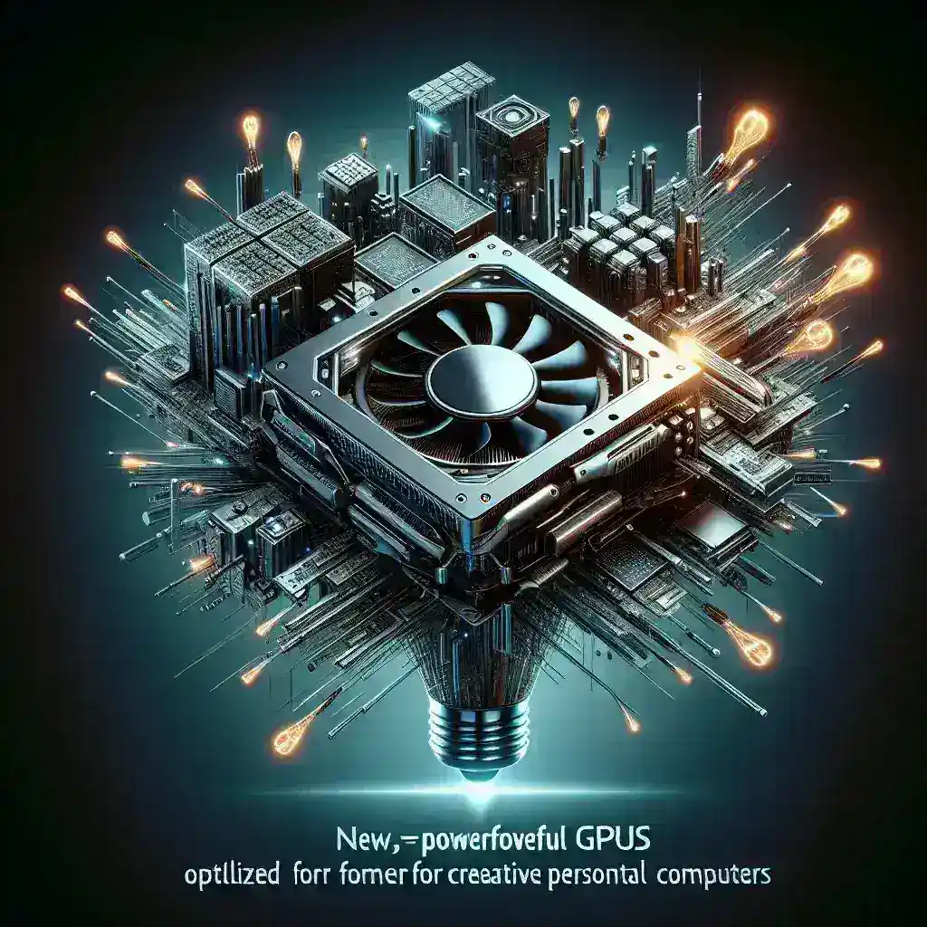 Nvidia anuncia novas GPUs RTX otimizadas para PCs criativos